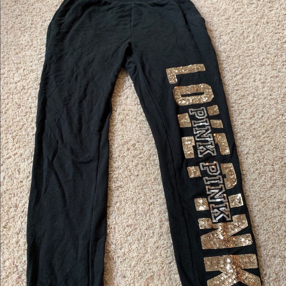 Pink joggers